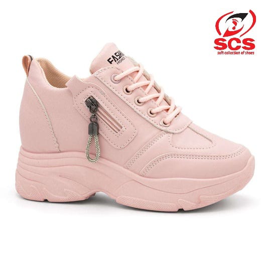 SCS GIRLS SINGLE ZIB CHAIN SNEAKERS SHOES - Image 2