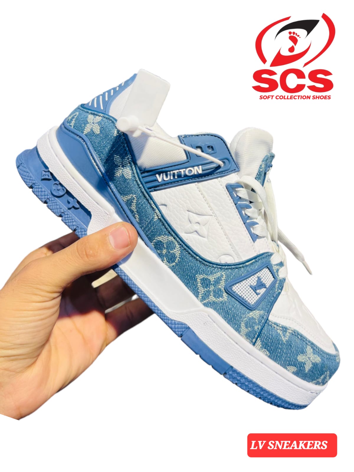 LV Men's sneakers shoes - Image 3