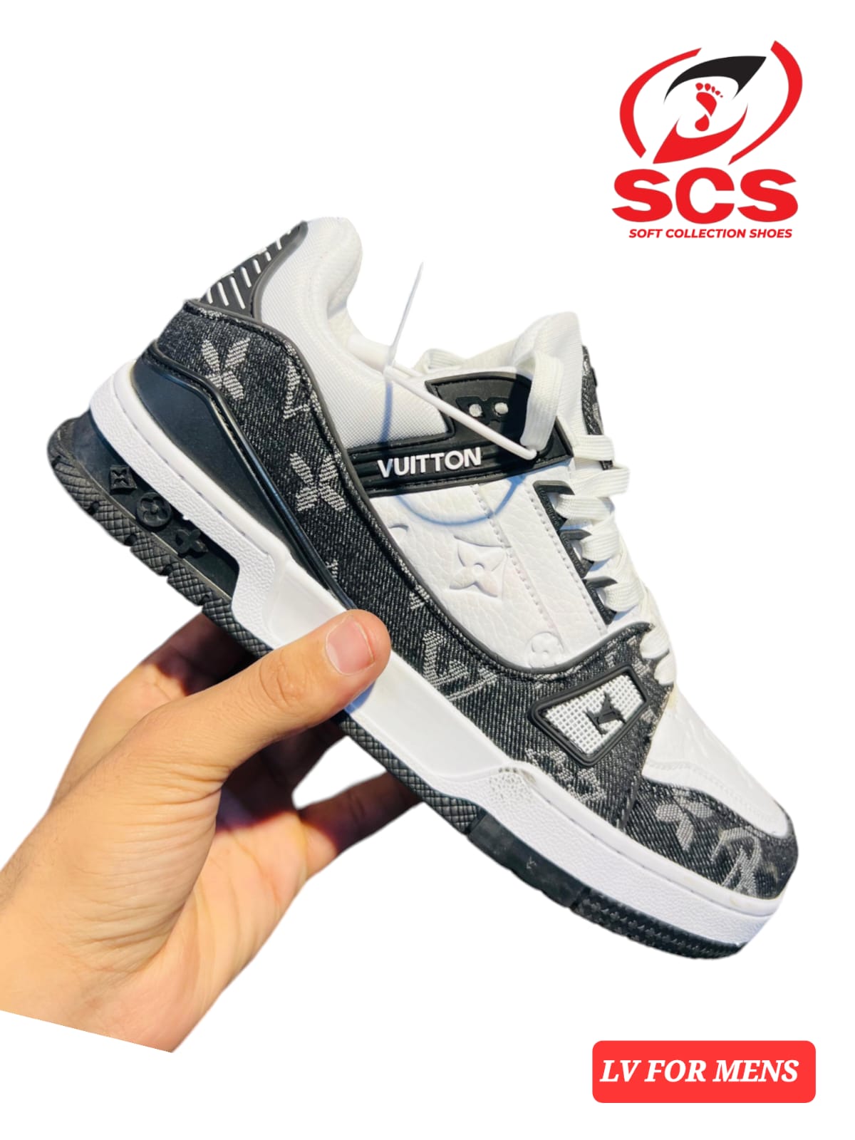 LV Men's sneakers shoes - Image 2