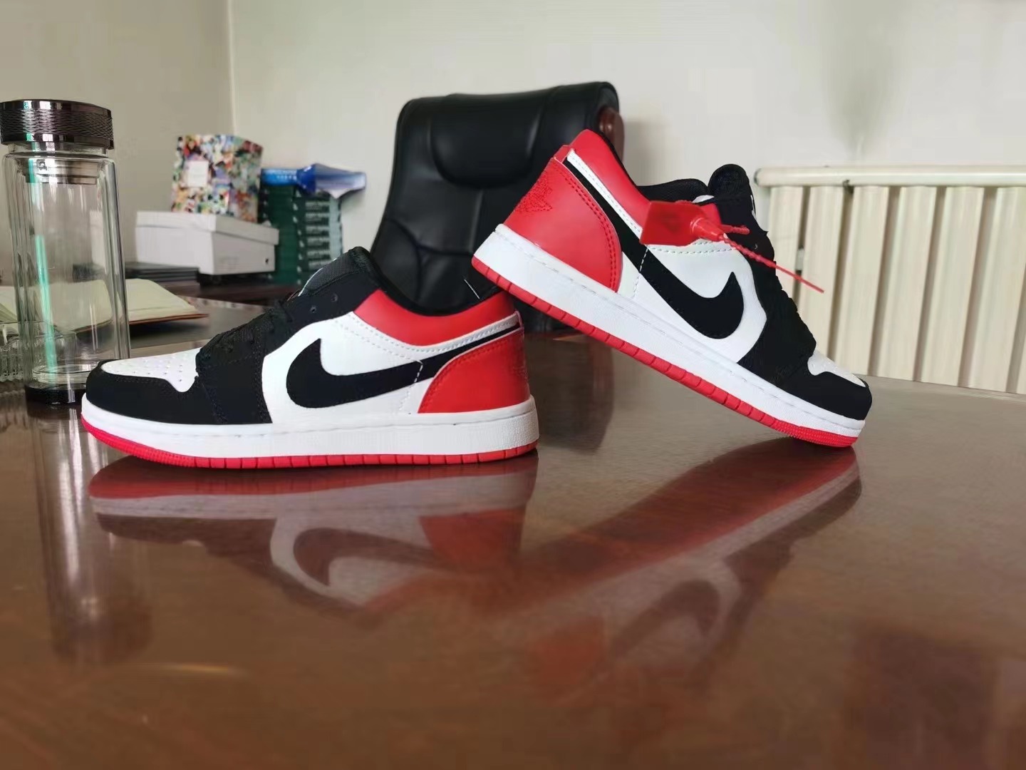 GIRLS JORDAN AJ1 UK FASHION SNEAKERS - Image 4